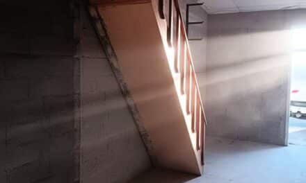 Travaux dans notre local matériel.